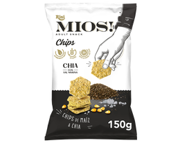 Snack risi maíz y chía sin gluten con sal Mios! 150g