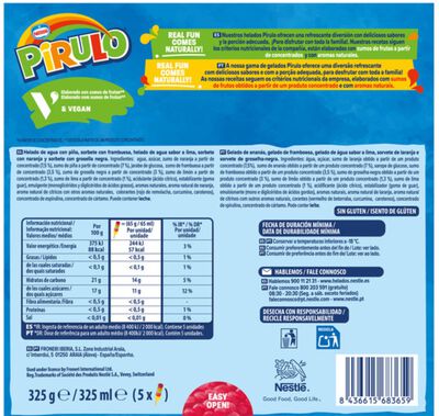 Nestl&eacute; pirulo fruit joy 5x65 ml