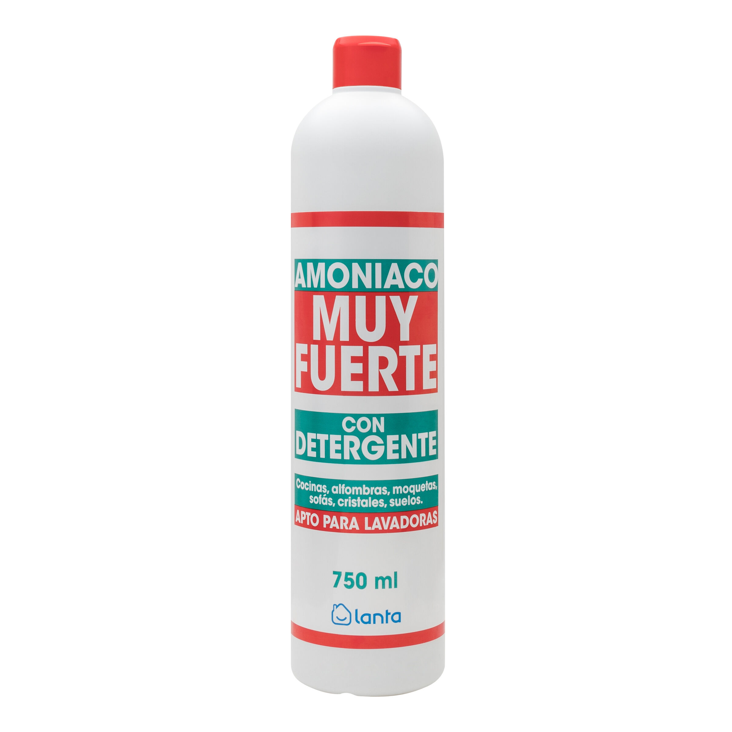 Amoniaco muy fuerte Lanta 750ml con detergente