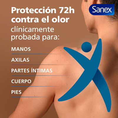 Desodorante crema corporal men Sanex fresh defence 75 ml