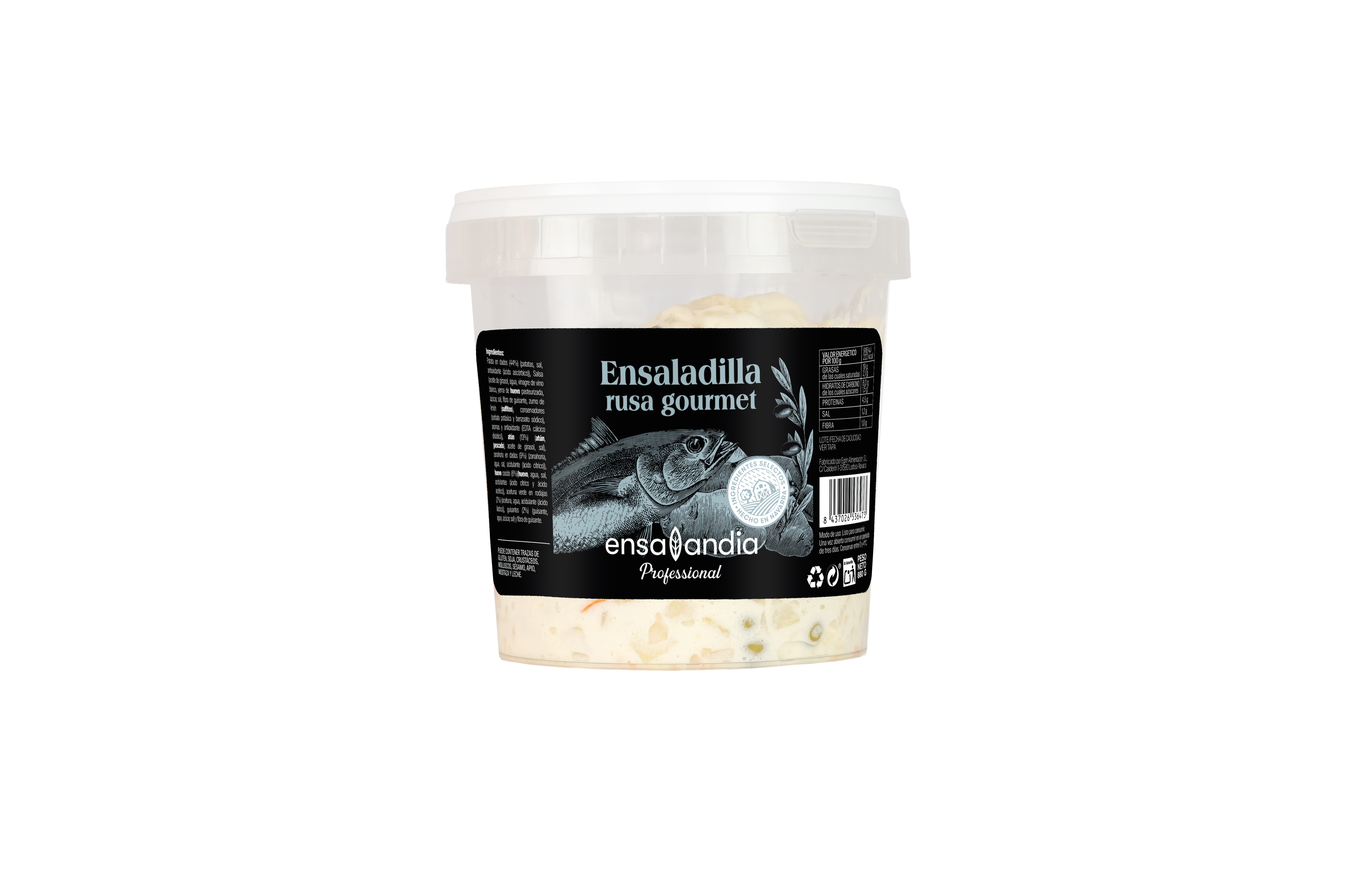 Ensaladilla rusa gourmet Ensalandia 880g