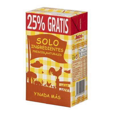 Caldo de pollo Aneto 750+250ml
