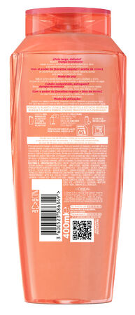 Champú reconstructor Elvive 380ml dream long para cabello largo