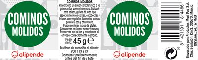 Cominos Alipende 45g molidos