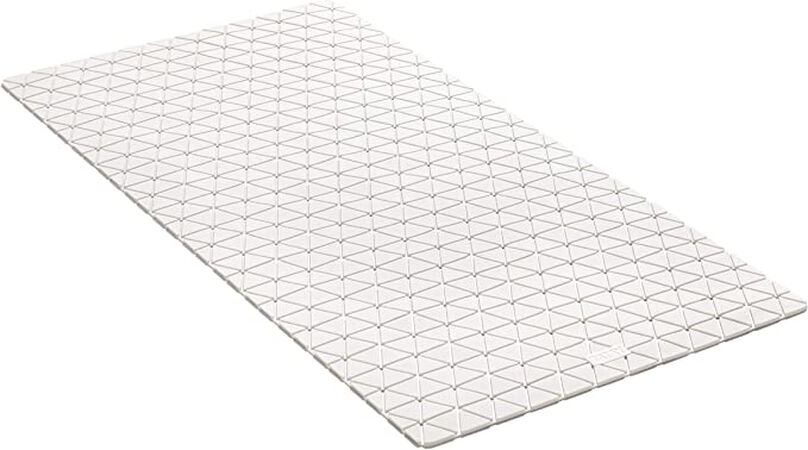 Alfombra de baño Tatay 72x36cm blanca