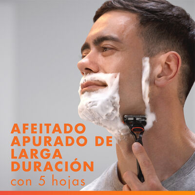 Recambio hojas de afeitar Gillette 7+1 unidades Fusion 5