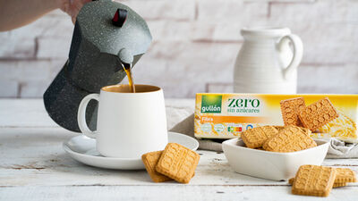 Galleta sin azúcar añadido zero Gullón 170g fibra