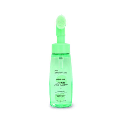 Espuma limpiadora Facial con Cepillo IDC Institute 240 ml Aloe Vera + Cepillo