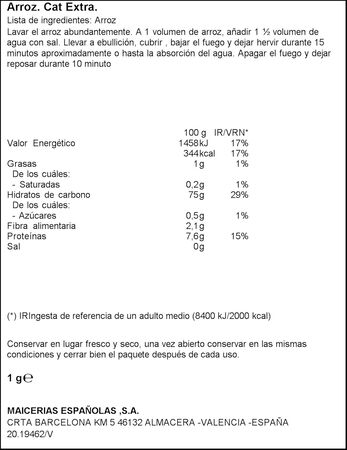 Arroz Dacsa 1kg sushi