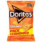 Snacks de ma&iacute;z Doritos Tex-mex 225g