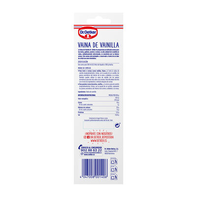 Vaina de vainilla Dr Oetker 2,8g