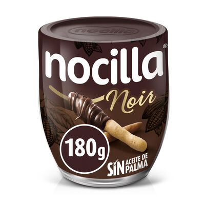 Crema de cacao y avellanas Nocilla 180g noir