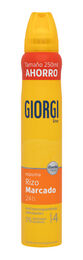 Espuma fijadora de cabello Giorgi 200ml rizos mArcados