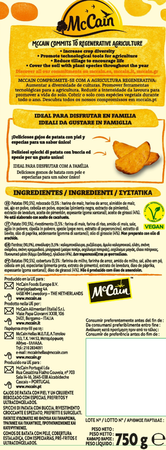 Patatas fritas gajo McCain 750g rustic