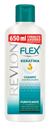 Champú Flex 650ml purificante con keratina