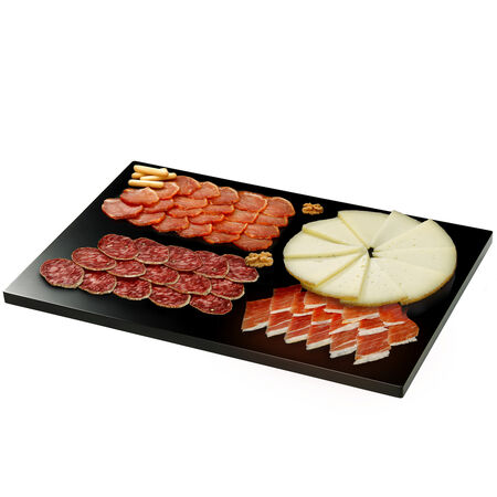 LOTE: 250gr jamon + 250gr salchichon + 250gr lomo + 250gr queso