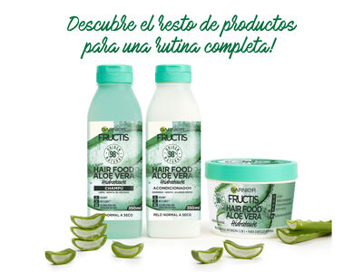 Mascarilla capilar hidratante Fructis 390ml hair food aloe vera