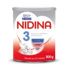 Leche crecimiento Nidina 3 Nestlé desde 12meses 800g