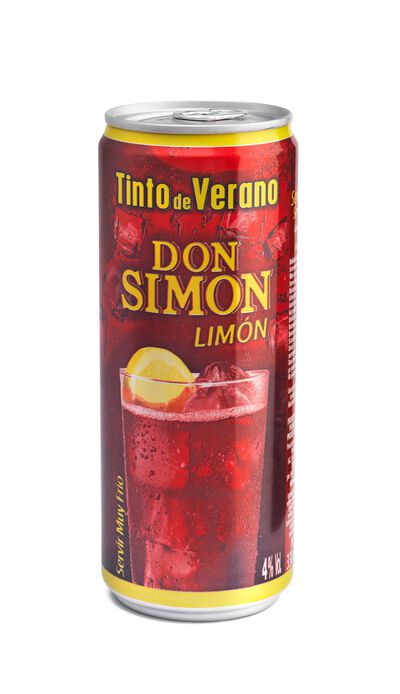 Tinto de verano con lim&oacute;n Don Sim&oacute;n 33cl