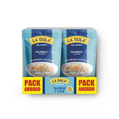 La Gula del Norte fresca con ajillo y gambas 260g