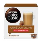 Café descafeinado leche nescafé Dolce Gusto 16 cápsulas