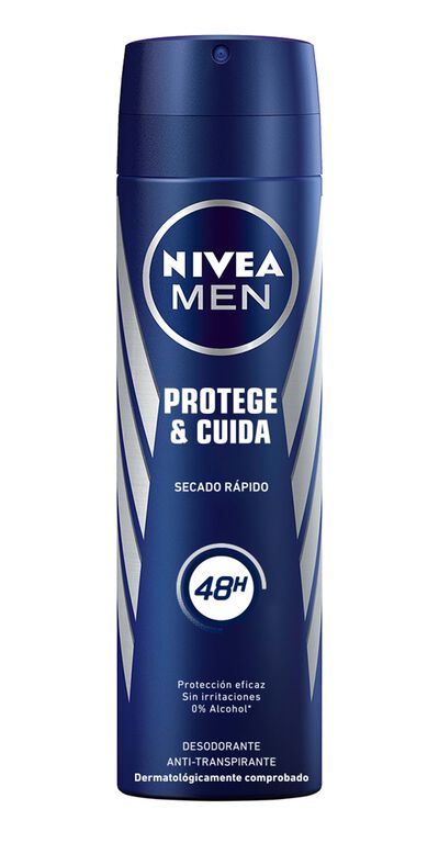 Desodorante en spray Nivea men 200ml protege&cuida antitranspirante