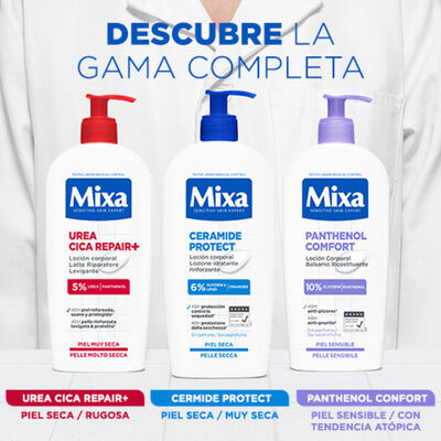 Loción corporal Mixa 250 ml Urea Cica Repair+