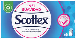Pañuelos Scottex 8 uds super suaves
