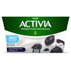 B&iacute;fidus probi&oacute;tico Activia desnatado 0% materia grasa pack 4 ciruelas