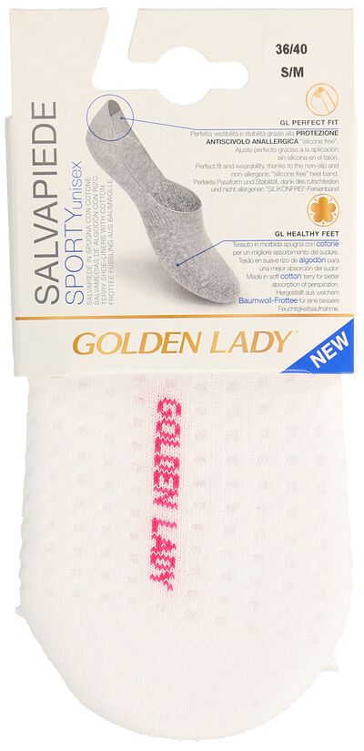 Salvapies Deportivo Golden Lady T-M Blanco