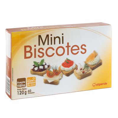 Mini biscotes Alipende 120g