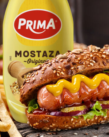 Mostaza original Prima 265g