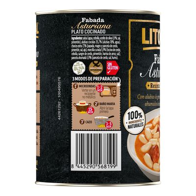 Fabada asturiana receta selecta Litoral 420g