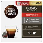 Caf&eacute; espresso intenso descafeinado Nescaf&eacute; Dolce Gusto 16 c&aacute;psulas