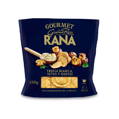 Girasoles gourmet trufa blanca y setas Rana 250g