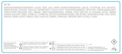 Eau de toilette Caravan mujer 150ml n&ordm;21