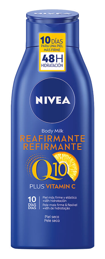 Body milk Nivea Q10 400ml reafirmante para piel seca con vitamina C