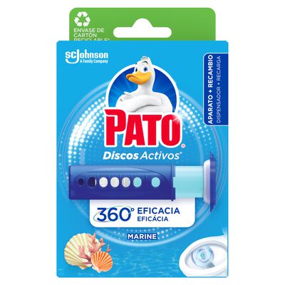 Desinfectante discos activos pato WC Marine
