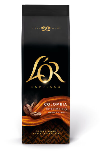 Caf&eacute; Colombia grano espresso L&acute;or 500g