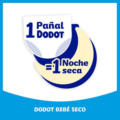 Pa&ntilde;al Dodot talla 5 72 uds