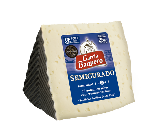 Queso semicurado Garcia Baquero cuña de 325g