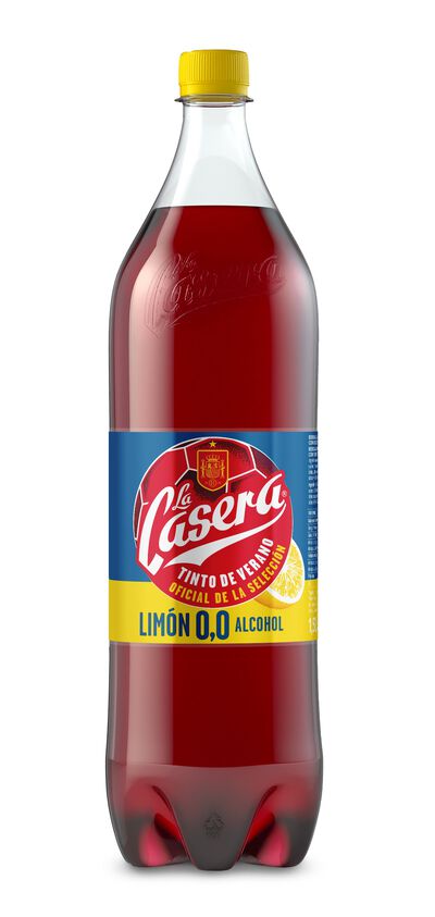 Tinto de verano de lim&oacute;n 0,0% La Casera 1,5l
