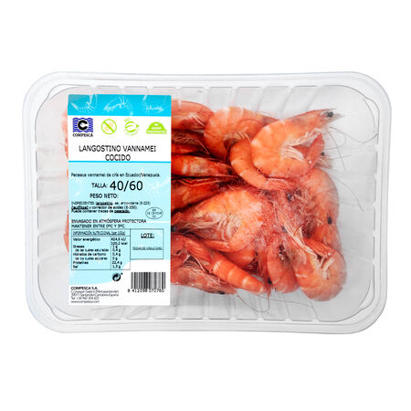 Langostino cocido Compesca 500g