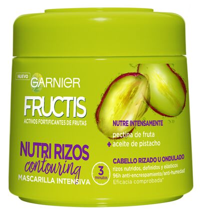 Mascarilla capilar intensiva Fructis 320ml hidra rizos
