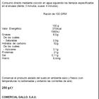 Hélices de garbanzo Gallo Nature 250g