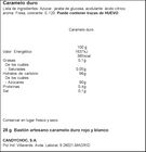 Bastón artesano de caramelo duro rojo y blanco Miguelañez 28g