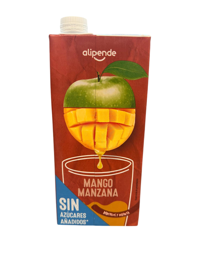 N&eacute;ctar sin az&uacute;car brick con mango y manzana Alipende 1l
