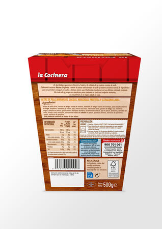 Alitas de pollo La Cocinera con pimienta picante 500g