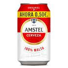 Cerveza rubia Amstel 33cl