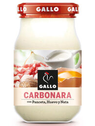 Salsa carbonara para pasta Gallo 330g
